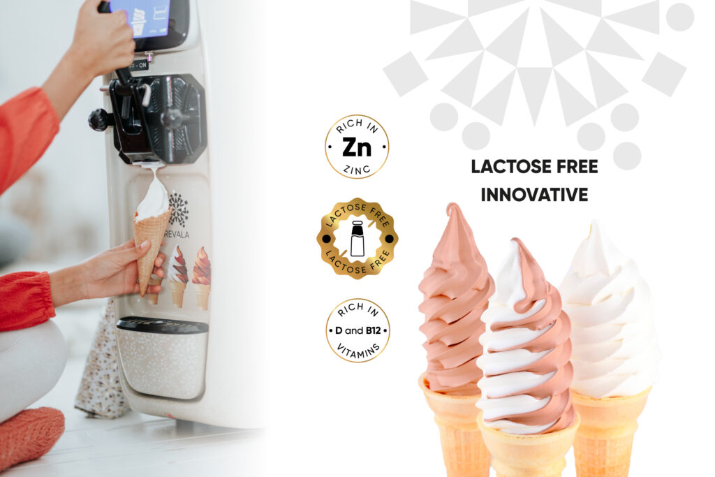 Lactose free ice cream